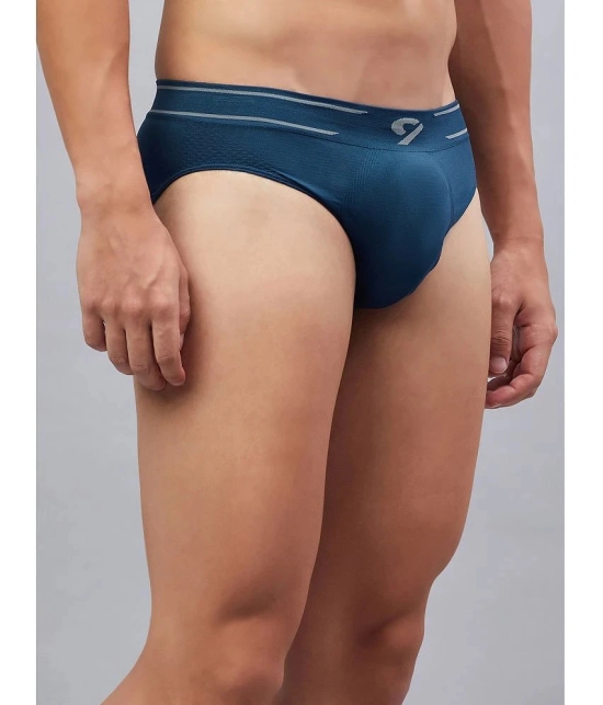 C9 Airwear - Blue Nylon Mens Briefs ( Pack of 1 ) - None