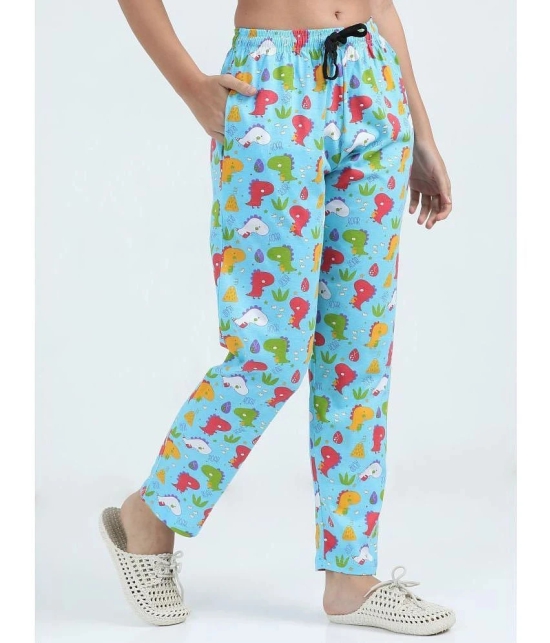 JILZ Multi Color Cotton Womens Nightwear Pajamas ( Pack of 2 ) - None