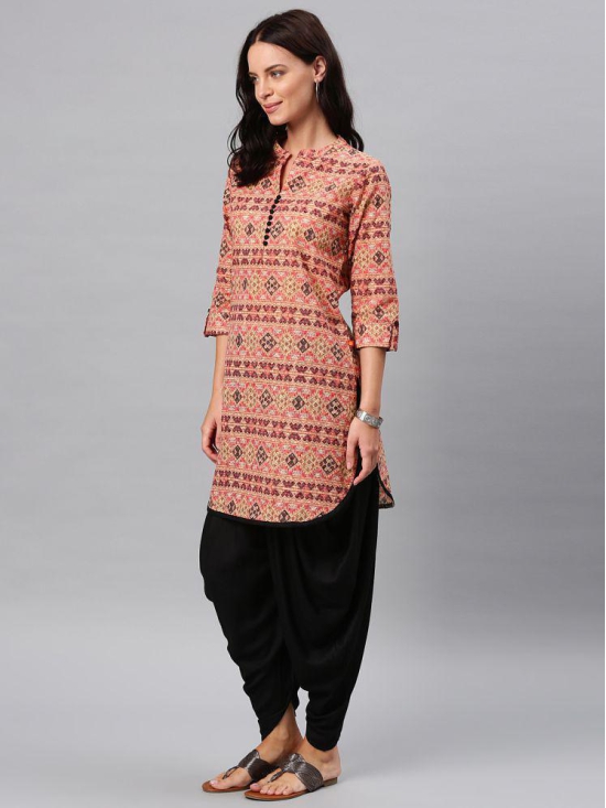 Alena Viscose Kurti With Salwar - Stitched Suit - M