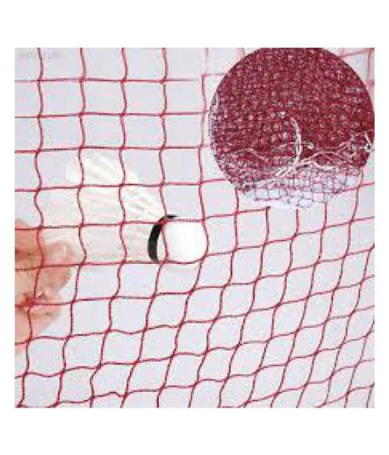 Emm Emm Premium Tournament Quality Nylon Badminton Net With 4 Side Niwar Tape and Official Specifications