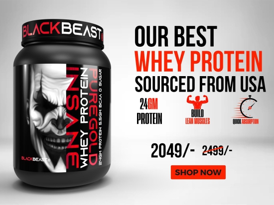 BLACKBEAST INSANE WHEY PROTEIN PUREGOLD + Multivitamin Combo-4LBS/52 Servings / Choco Fantasy / Multivitamin