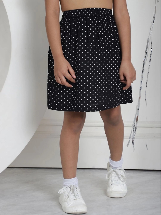 MINI & MING Girls Polka Dots Printed A-Line Skirts