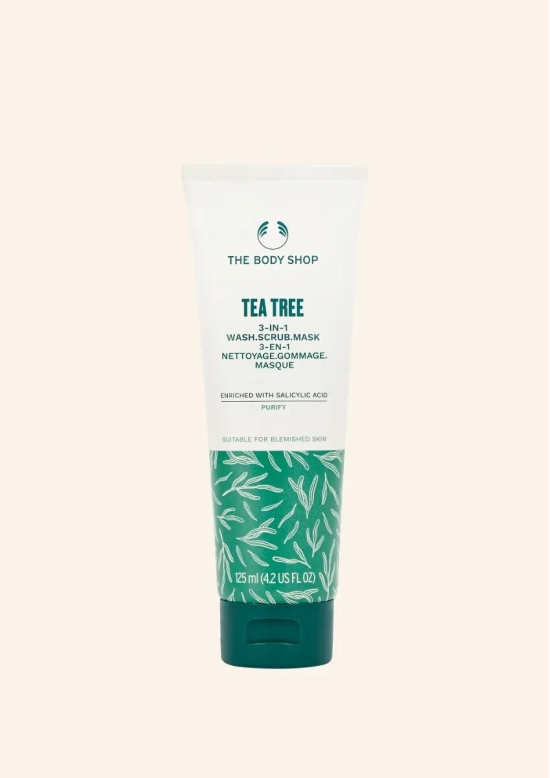 Tea Tree 3-In-1 Wash.Scrub.Mask 125ML