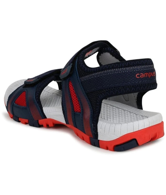 Campus - Blue Mens Floater Sandals - None