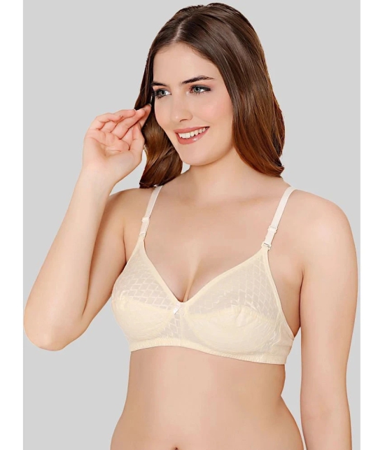 Bodycare Beige Cotton Non Padded Womens Everyday Bra ( Pack of 1 ) - None