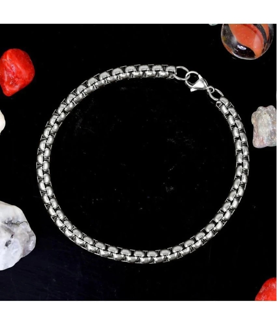 FASHION FRILL Silver Bracelet ( Pack of 1 ) - None