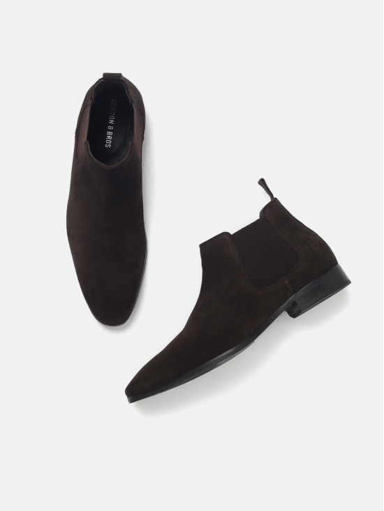 GORDON & BROS S.BROWN MEN CHELSEA BOOTS