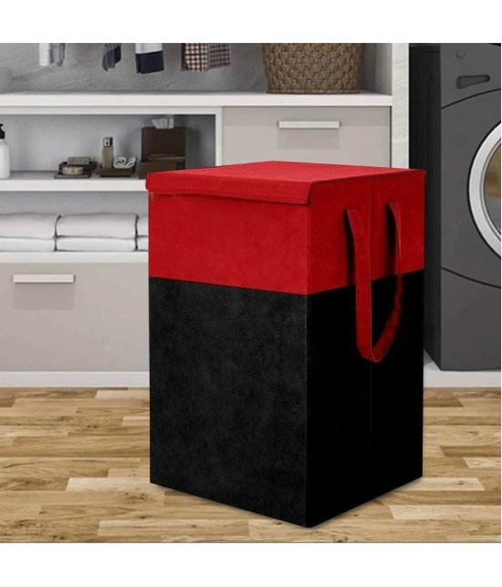 HOMETALES Red Laundry Bag