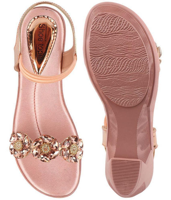 Shoetopia Pink Womens Sandal Heels - None