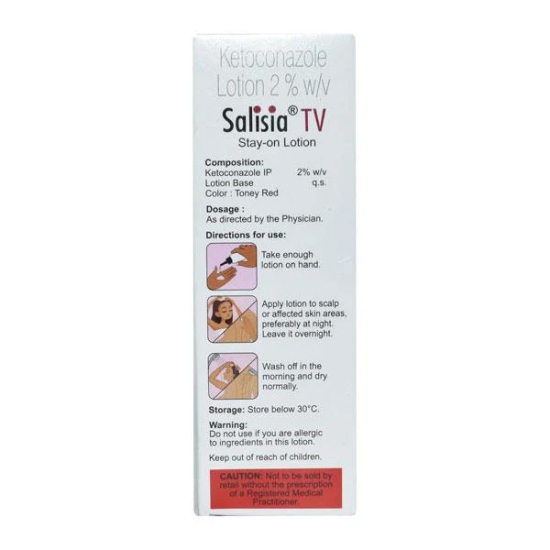 Salisia TV 2% Lotion 50ml, pack of 2