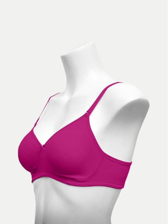 Women Zara Bra DK Pink Color