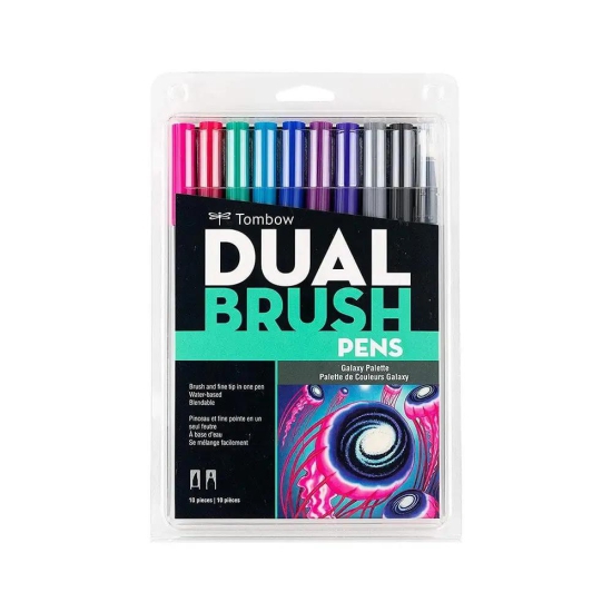 Tombow Dual Brush Pens Colour Set - Galaxy Palette