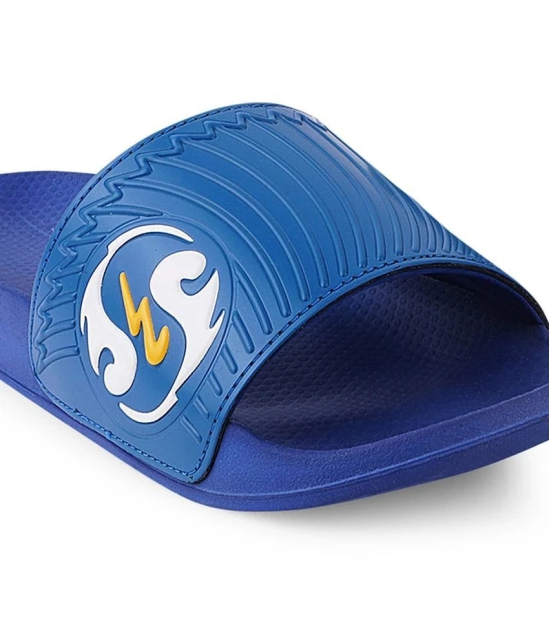 Campus - Navy Blue Mens Slide Flip Flop - None