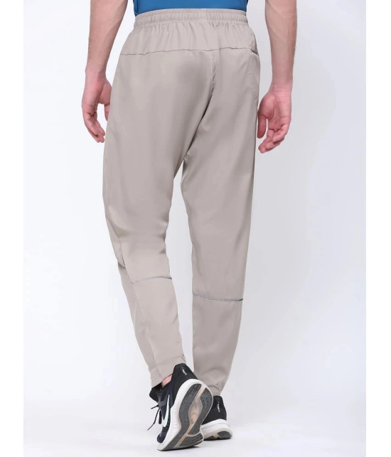 Dida Sportswear Beige Polyester Mens Sports Trackpants ( Pack of 1 ) - None