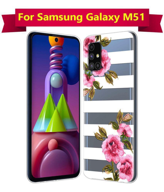 NBOX Printed Cover For Samsung Galaxy M51