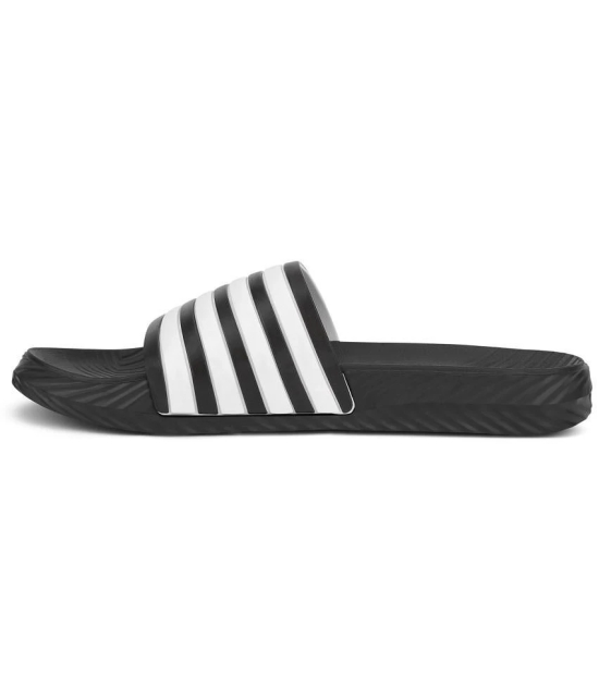 Aqualite Black Mens Slide Flip Flop - None