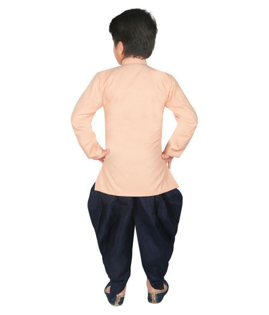 Ahhaaaa Ethnic Wear Sherwani/Indo Western With Dhoti Pant For Kids and Boys - None