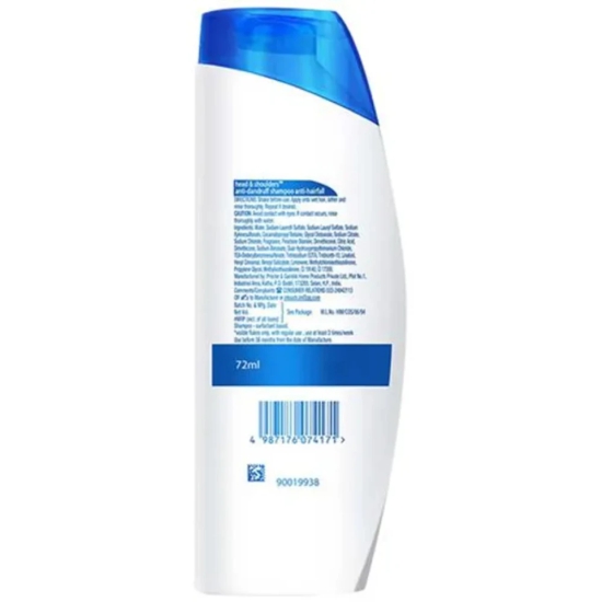 Head & Shoulders Anti Hair Fall Anti Dandruff Shampoo 72 Ml