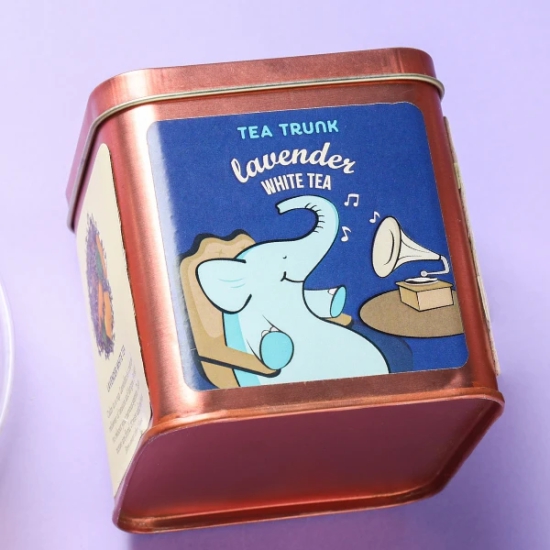 Lavender White Tea-100 gms Loose Leaf Tea | 50 Cups