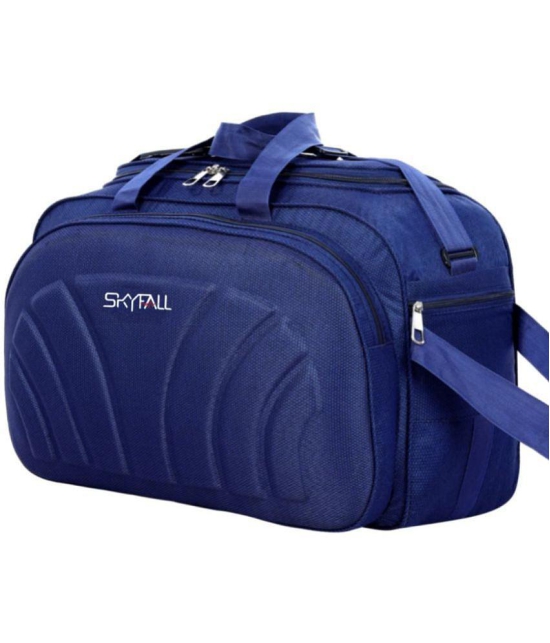 SKYFALL - Blue Nylon Duffle Trolley - Onesize