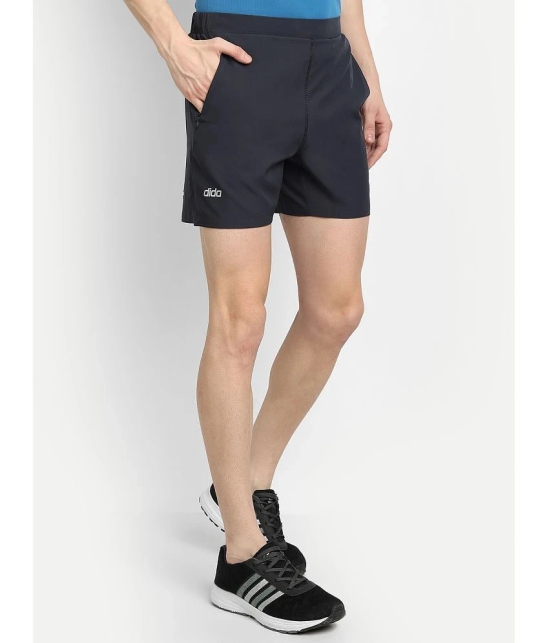 Dida Sportswear Navy Polyester Mens Running Shorts ( Pack of 1 ) - None