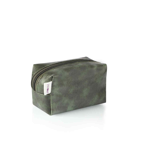 Plum Bottle Green Mini Pouch