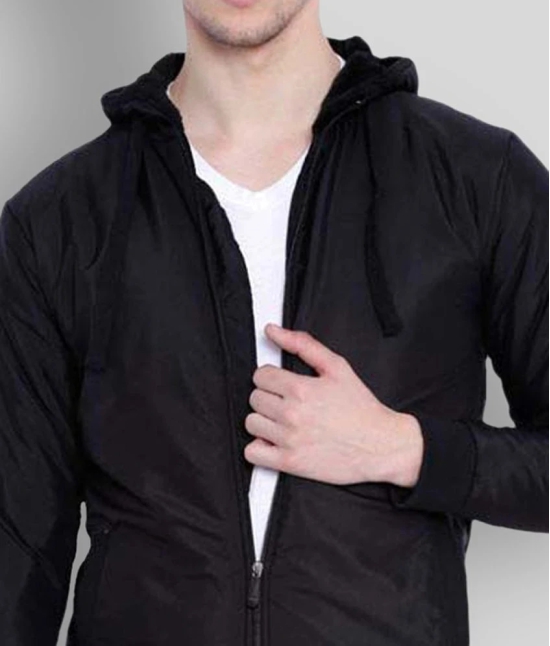 Campus Sutra - Black Polyester Regular Fit Mens Casual Jacket ( Pack of 1 ) - XL