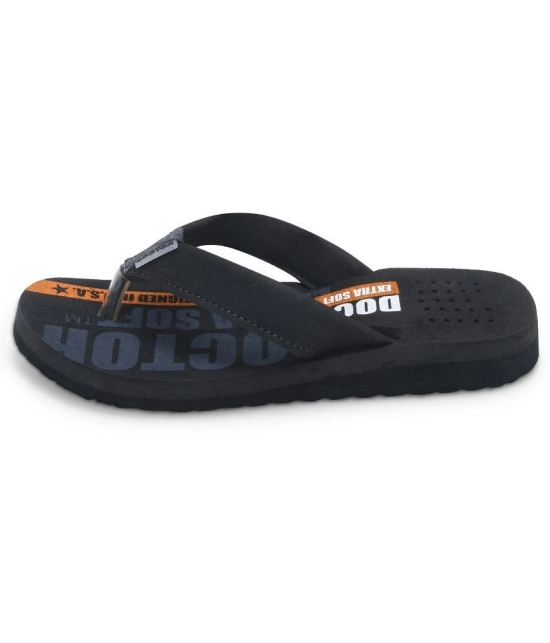 DOCTOR EXTRA SOFT - Gray Mens Thong Flip Flop - None