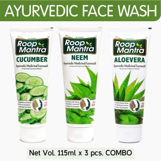 Roop Mantra - Daily Use Face Wash For All Skin Type ( Pack of 3 )