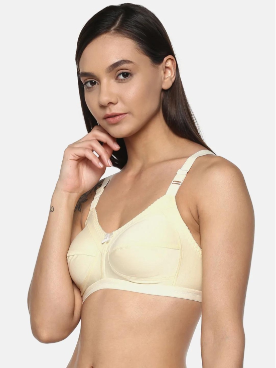 Womens Solid Nude Non-Padded Cotton T-Shirt Bra | CONCENT-skin-1 |-36C / 95% Cotton & 5% Elastane