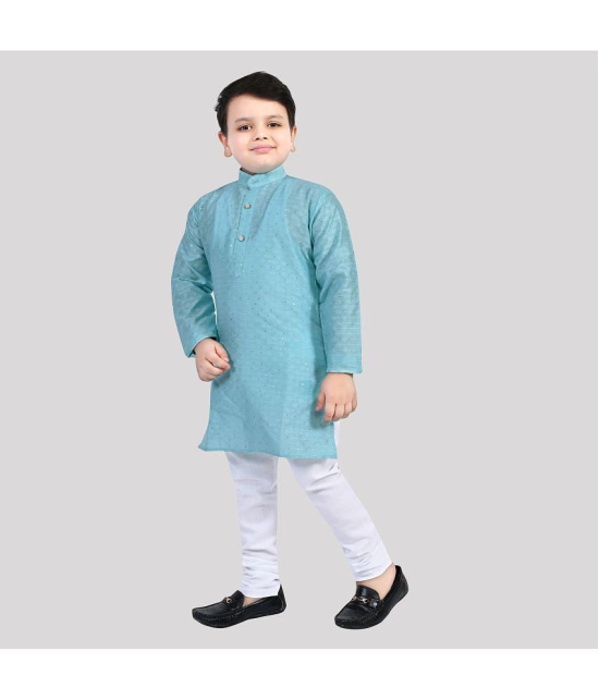 Arshia Fashions - Light Blue Cotton Blend Boys ( Pack of 1 ) - None