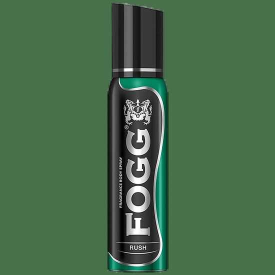 Fogg Rush, No Gas Perfume Body Spray For Men, Long Lasting Deodorant, 150 Ml