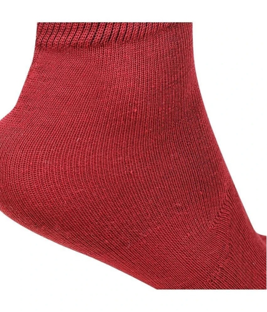 Dollar - Maroon Cotton Boys School Socks ( Pack of 3 ) - 7-8Years