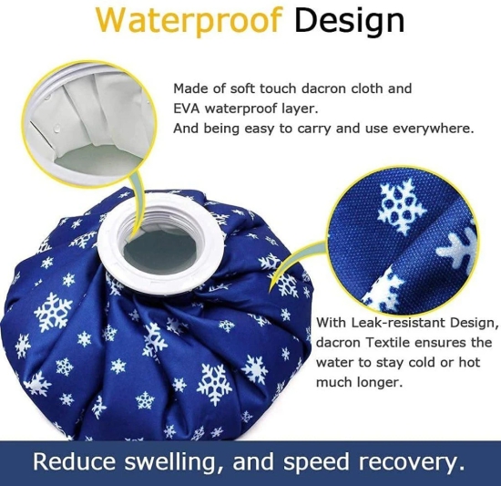 WUGO::Ice Bag Pain Relief Heat Pack Sports Injury Reusable First Aid for Knee Head Face Leg,Reusable Ice Bag for Pain Relief