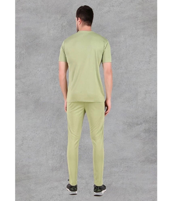 Preen - Lime Green Polyester Regular Fit Mens Tracksuit ( Pack of 1 ) - None