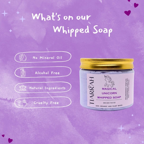 Magical Unicorn Whipped Soap