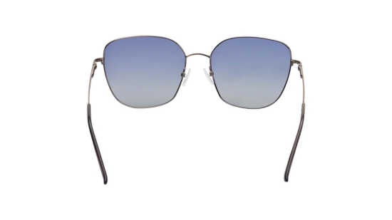 Blue Geometric Sunglasses For Women