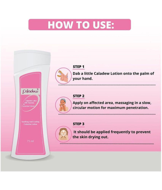 Caladew - Daily Care Lotion For Normal Skin 75 ml ( Pack of 5 )