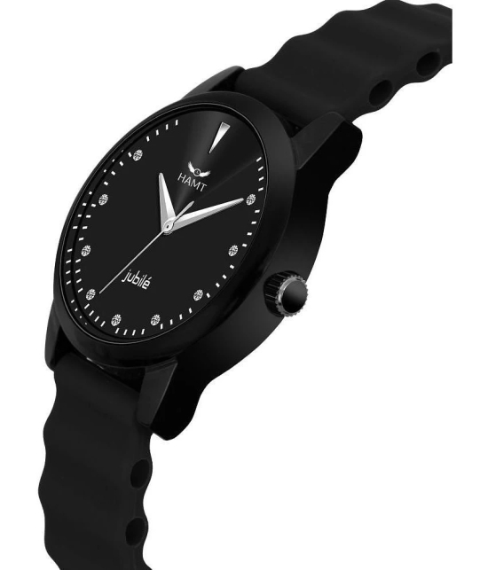 HAMT Black Silicon Analog Womens Watch