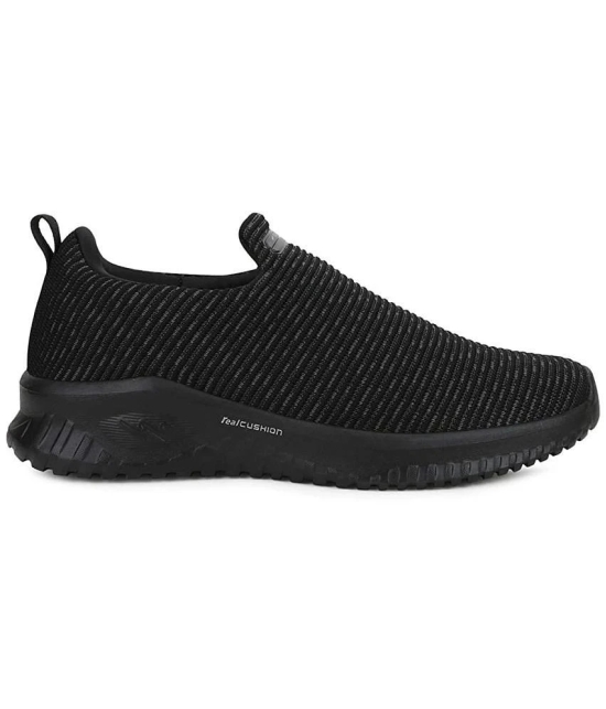 Campus AIM PLUS Black  Mens Sports Running Shoes - None