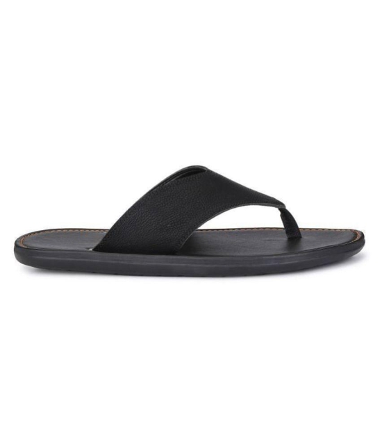 Leeport Black Flip Flops - 7