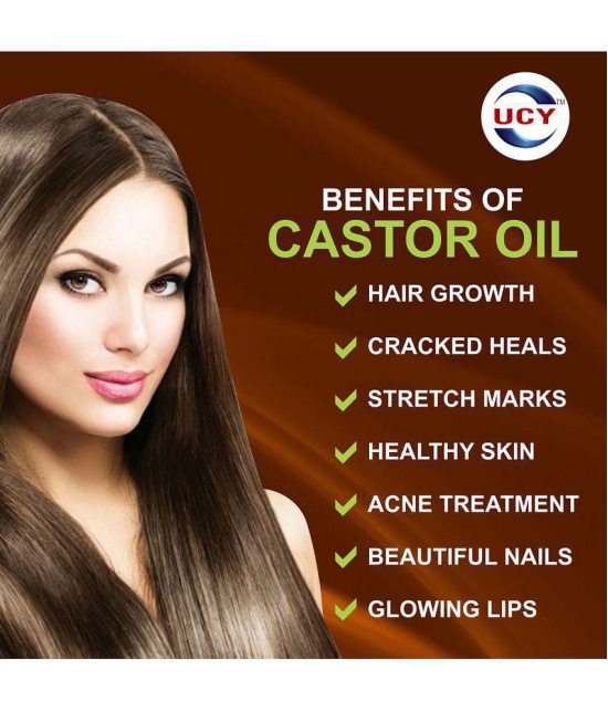 UCY Pure Castor Oil for Hair and Skin 200 mL