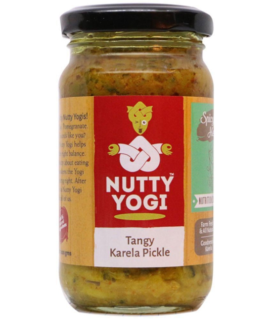 Nutty Yogi Tangy Karela Pickle 200 g