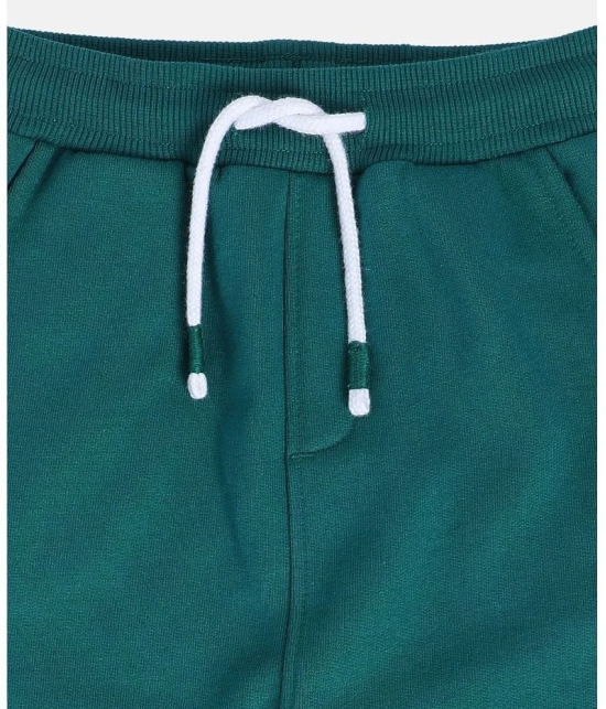 MINI KLUB Green Cotton Boys Trackpant ( Pack of 1 ) - None