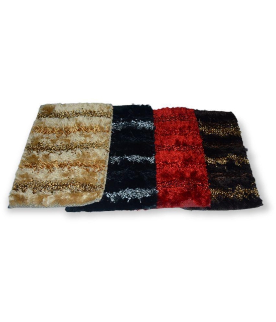 Abhikram Multi Set of 5 Door Mat - ( 60 X 40 cm ) - Multi