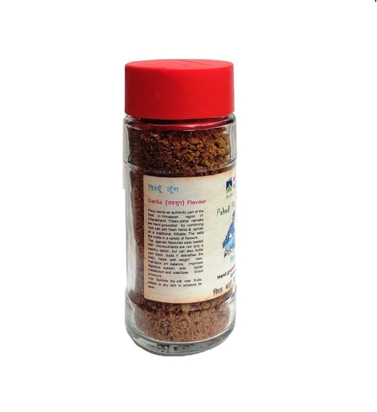 Pahadi Flavoured Salt / Pisyun Loon/Handmade on SilBatta / Hand Grounded on Traditional Grinding Stone-00GM