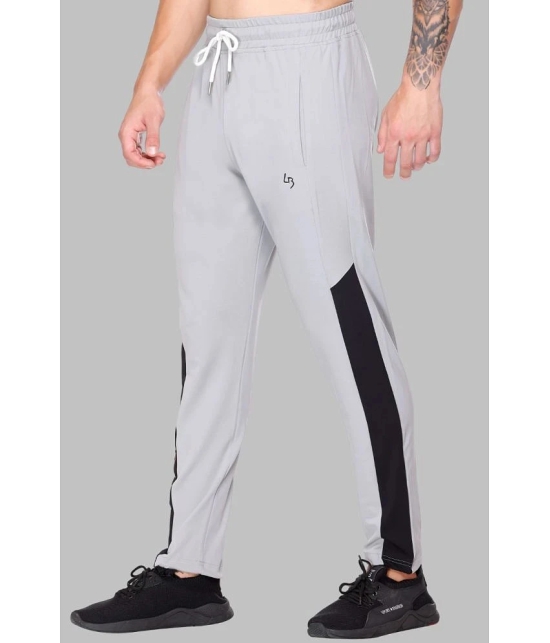 LEEBONEE Light Grey Polyester Mens Trackpants ( Pack of 1 ) - None