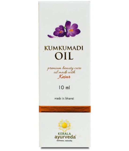 Kerala Ayurveda Kumkumadi Oil 10 ml,Sesame Oil Base, For Glowing, Radiant Blemish Free Complexion