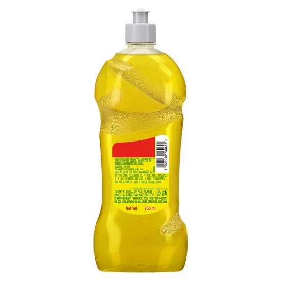 Vim Liquid Dishwash Gel Lemon 750ml