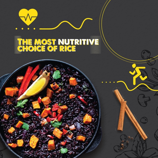 India Gate Ig Black Rice, 10 Gm